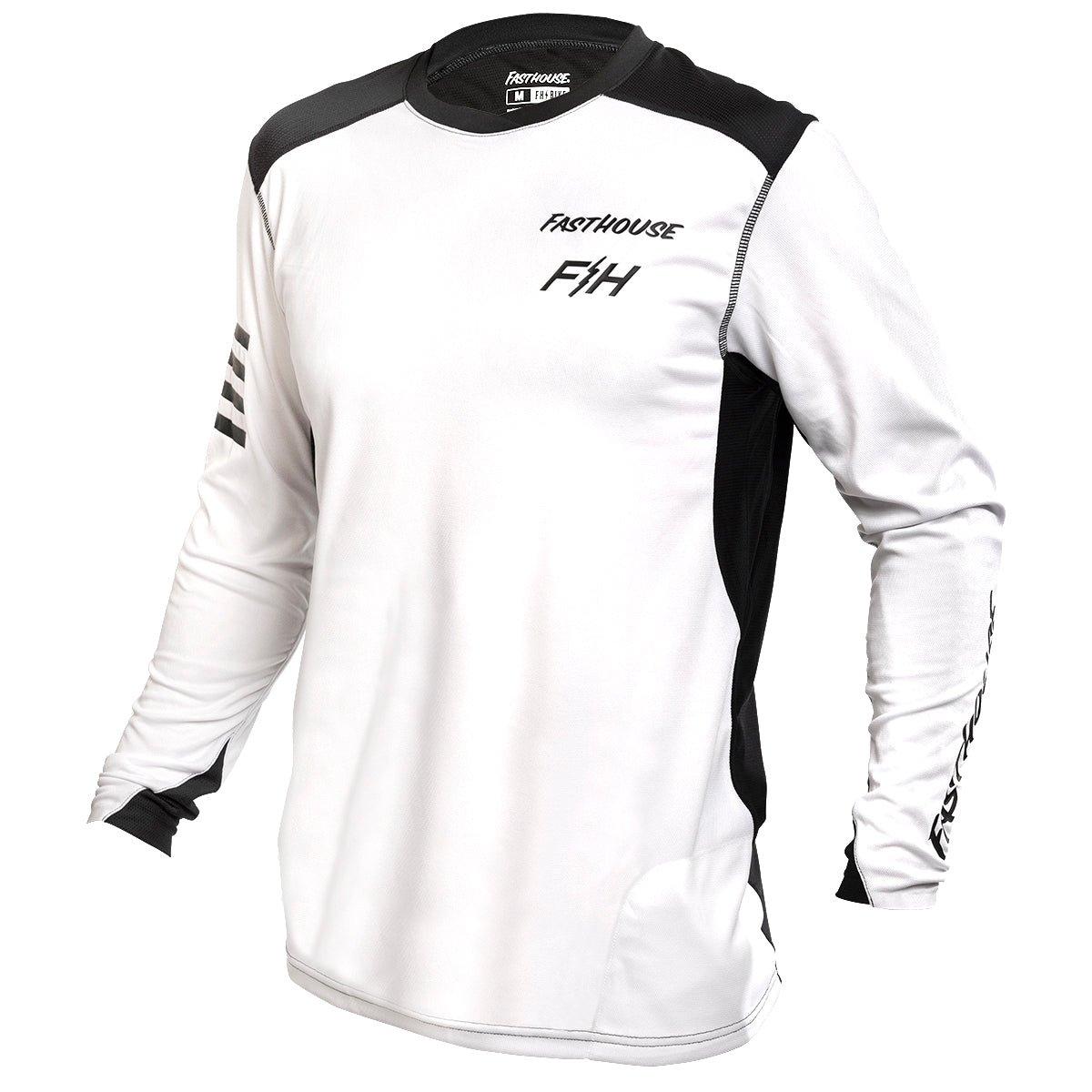 Alloy Rally Long Sleeve Jersey - White
