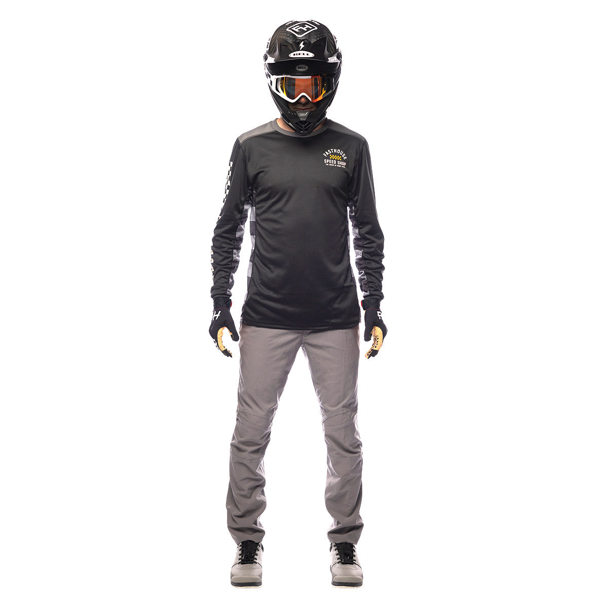 Classic Outland Long Sleeve Jersey - Black
