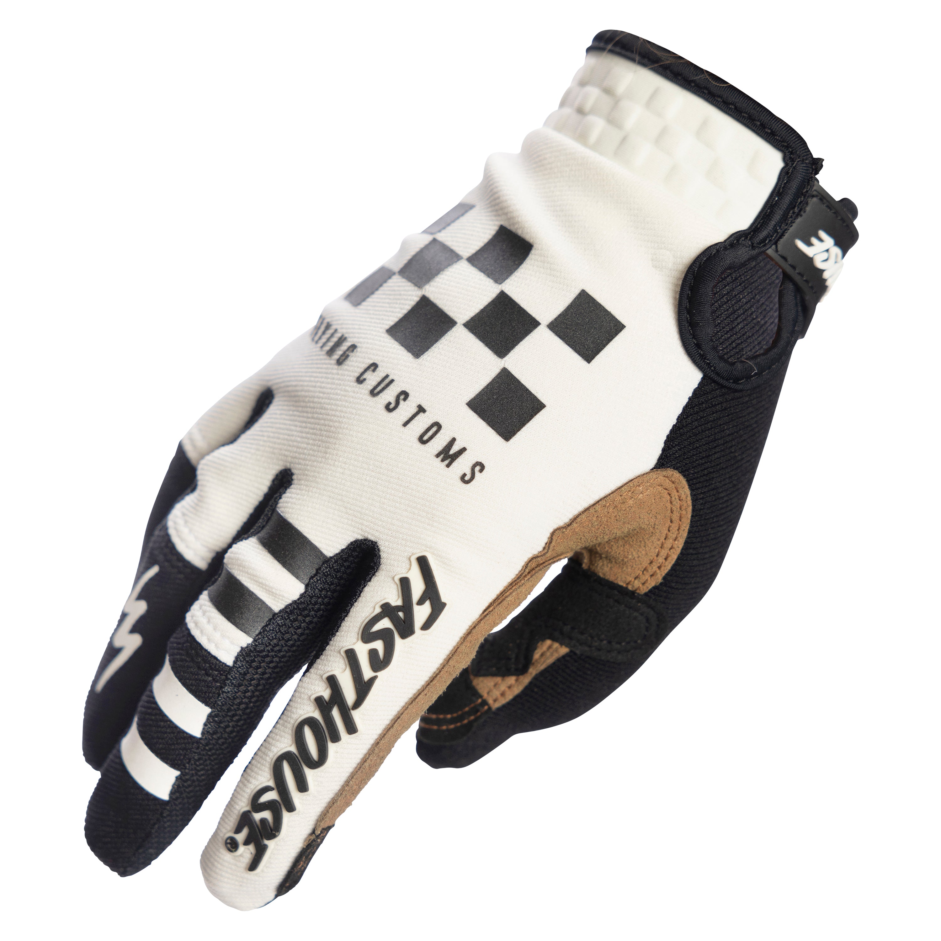Speed Style Hot Wheels Glove White/ Black