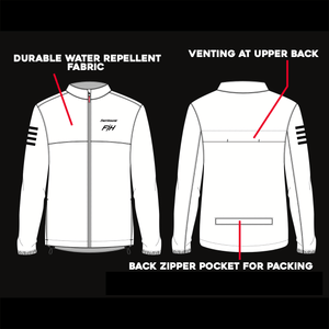 Tracker Packable Windbreaker - Black Specs