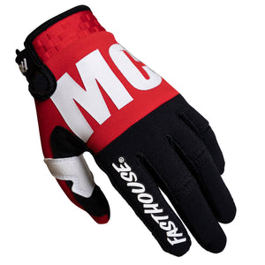 Speed Style Remnant Glove - Red/Black