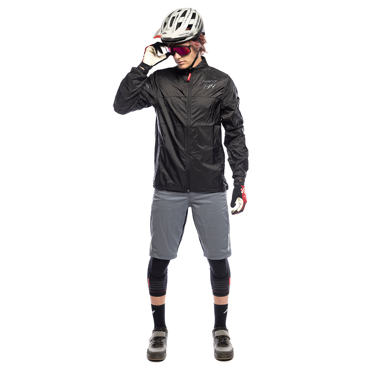 Tracker Packable Windbreaker - Black